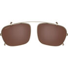 CLIP ON NEIL L, Shiny White Gold-Mineral Polarized Drivers Gradient Cat 2 to 3 B4, hi-res image number null